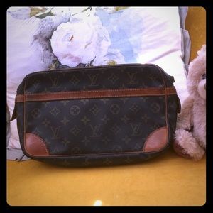 Authentic Louis Vuitton vintage cosmetic bag